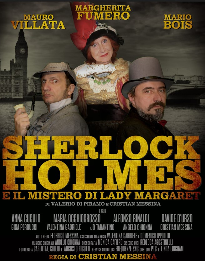ATTENZIONE: lo spettacolo Sherlock Holmes è rimandato