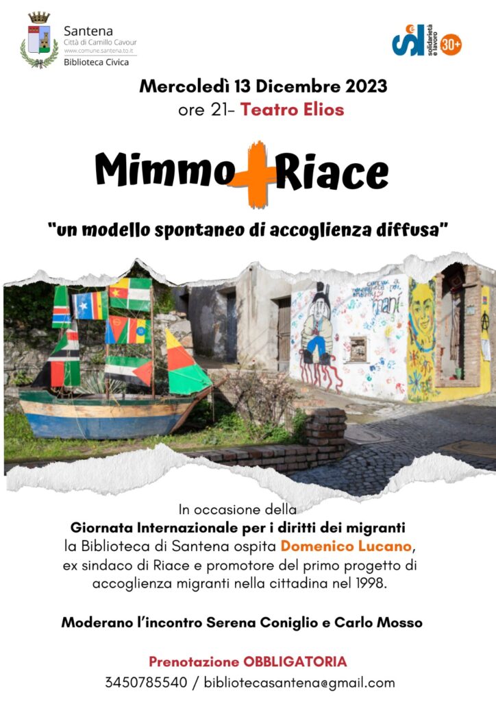 Mimmo + Riace: un modello di accoglienza diffusa