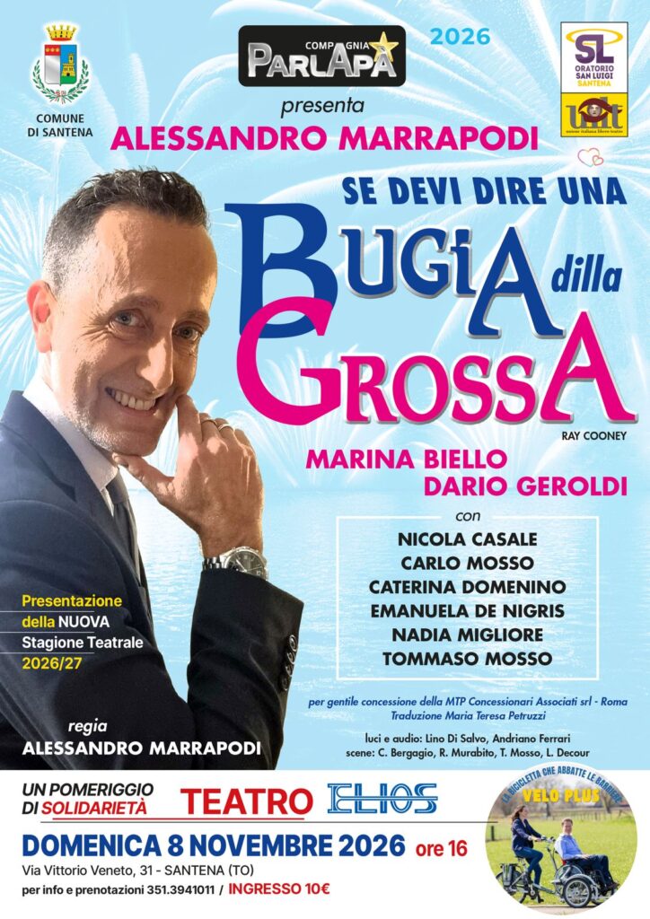 Se devi dire una bugia, dilla Grossa - in replica e presentazione della NUOVA STAGIONE!